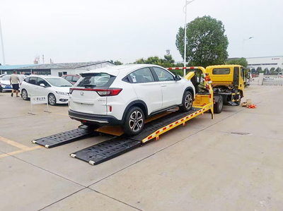 程力專用汽車二十二分公司 國六江淮駿鈴V5藍牌清障車，專業道路救援新選擇